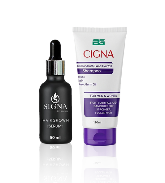 Hairfall Shampoo And Hair Grow Serum.