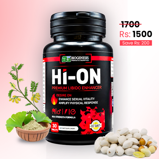 HI-ON Men's Vitality Support Supplement – 30 Tablets