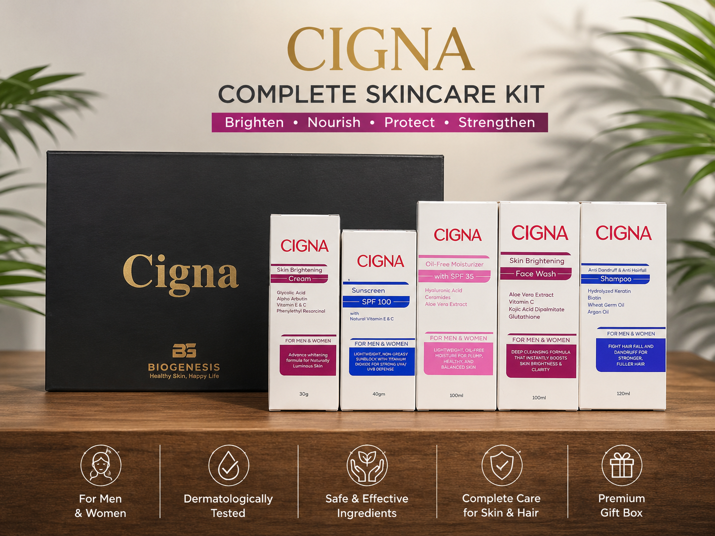 Cigna Beauty Kit – Complete Beauty Care in One Kit
