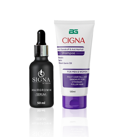 Hairfall Shampoo And Hair Grow Serum.